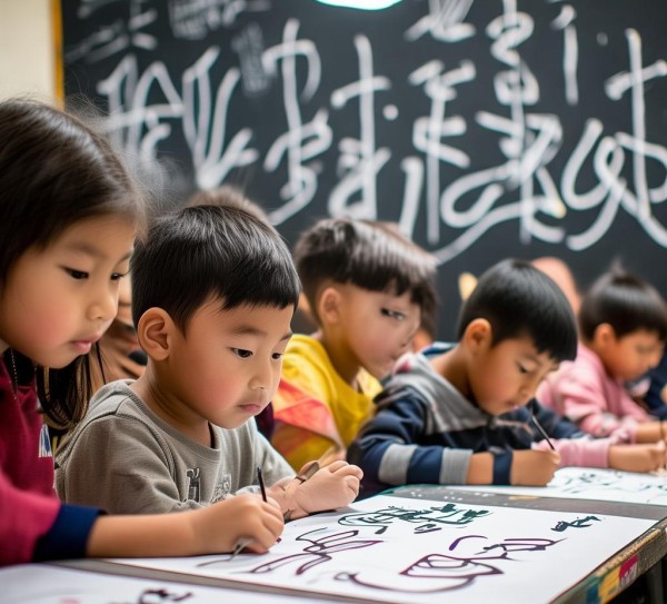 一年级书法新篇章，新时代新生活下的文化传承与创新之旅
