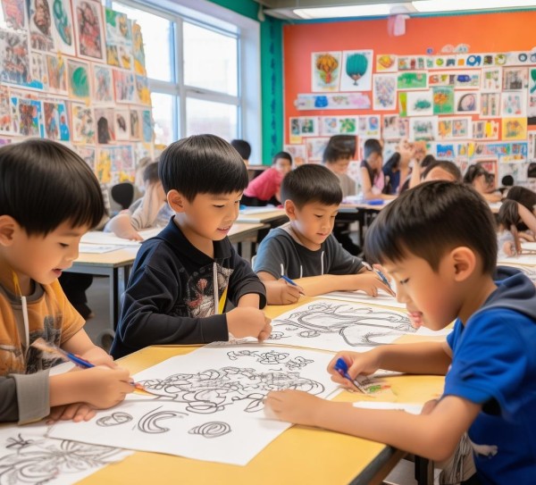 二年级硬笔书画盛宴，孩子们的创意舞台
