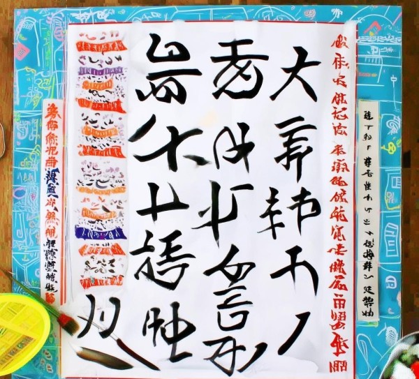 一年级书法启蒙，手抄报中的书法知识库