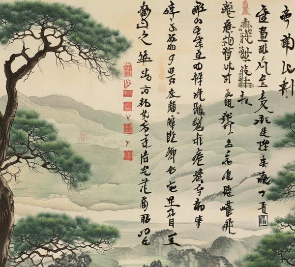 山川黛色青，全诗行书法的艺术鉴赏之旅