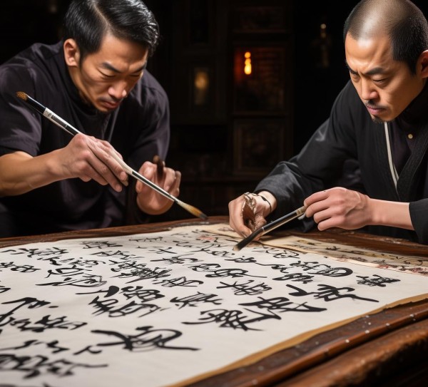 硬笔巅峰对决，三字堂VS京书画