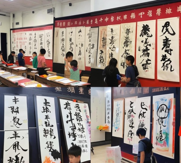 小学生硬笔书画展，五六年级翰墨传承与创新风采