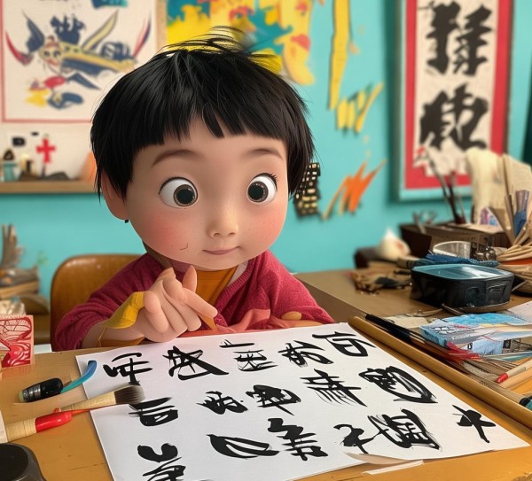 三年级童趣，我的书法生活之旅
