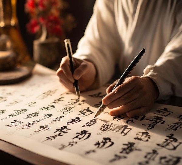 四字书法之美，浓情生活赏析