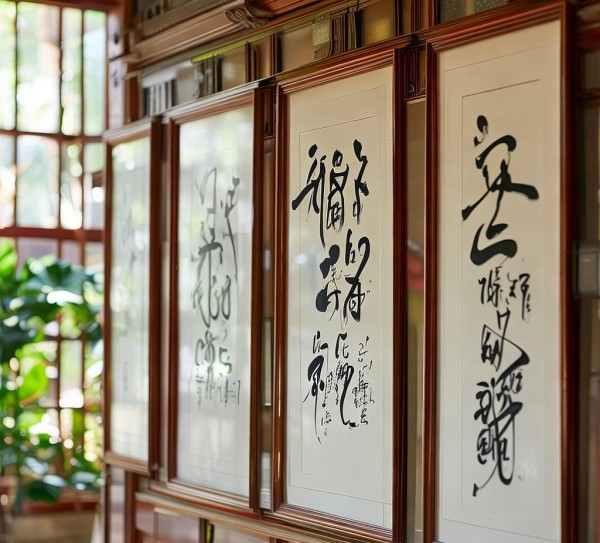 青春足迹，大学生活指南书法展