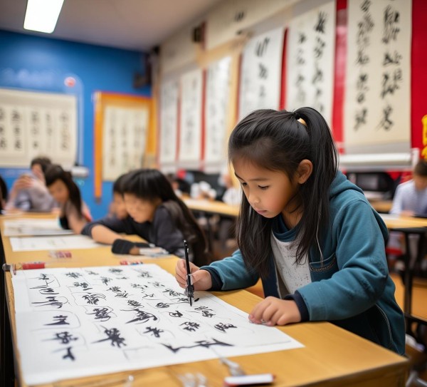 书法艺术焕新颜，三年级课堂里的传承与创新之旅
