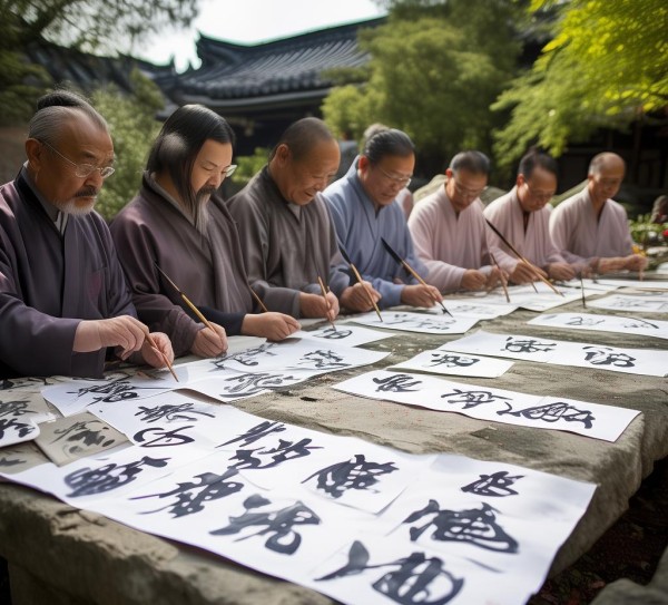 连江书法十杰，翰墨飘香，传承艺术瑰宝