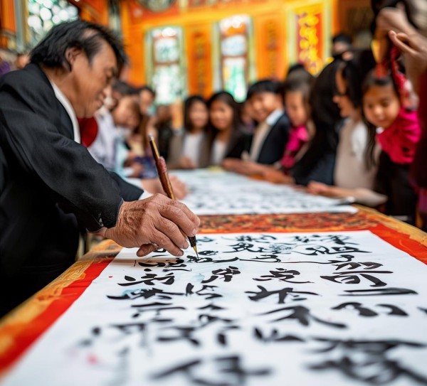 十年墨香继华章——书法班十周年校庆暨招生盛典启幕
