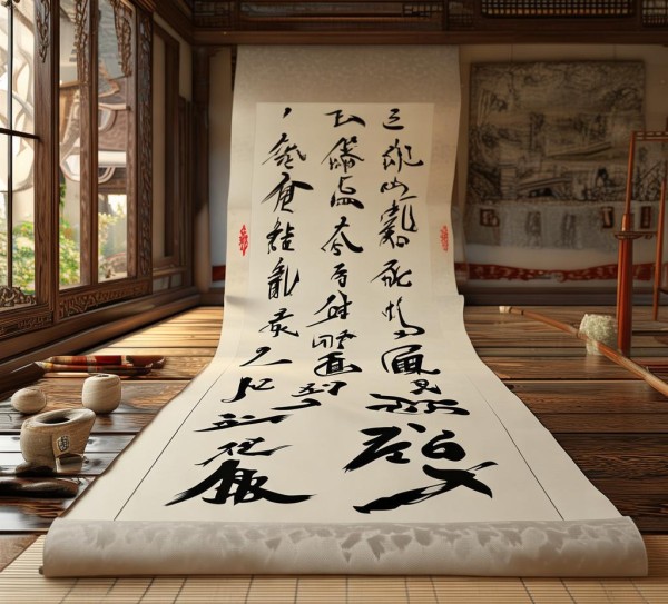 书法艺术瑰宝，四大名家传承之韵