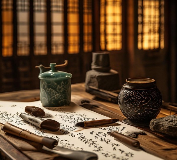 古韵匠心，古代书法家生活中的十件必备之物