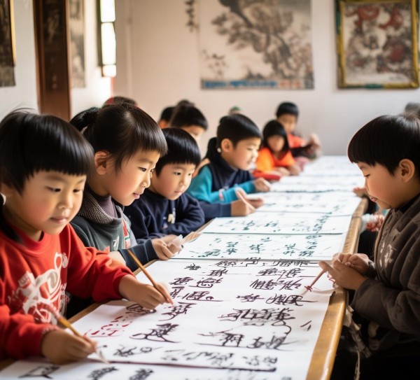 传承文化，小学生书法素养培养专用12x5生活页