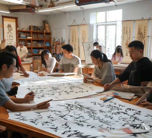 探索书法之美，大学书法理论课程的艺术传承与创新之旅