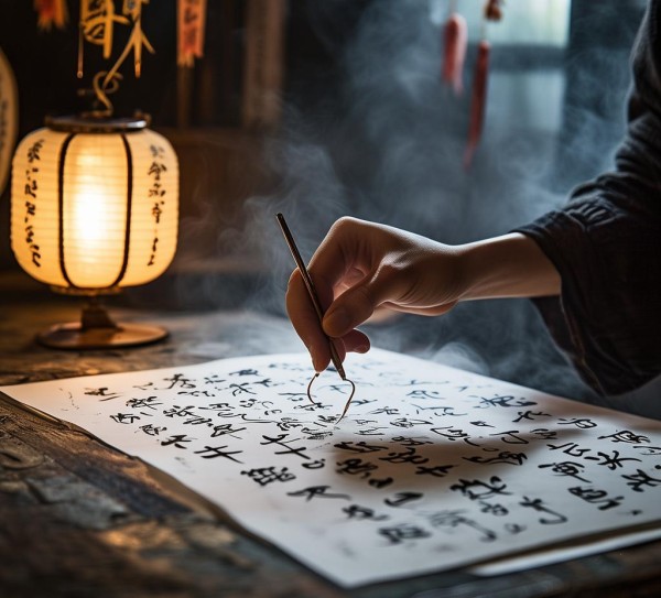 慢生活三字书法，氤氲墨香中的艺术探寻