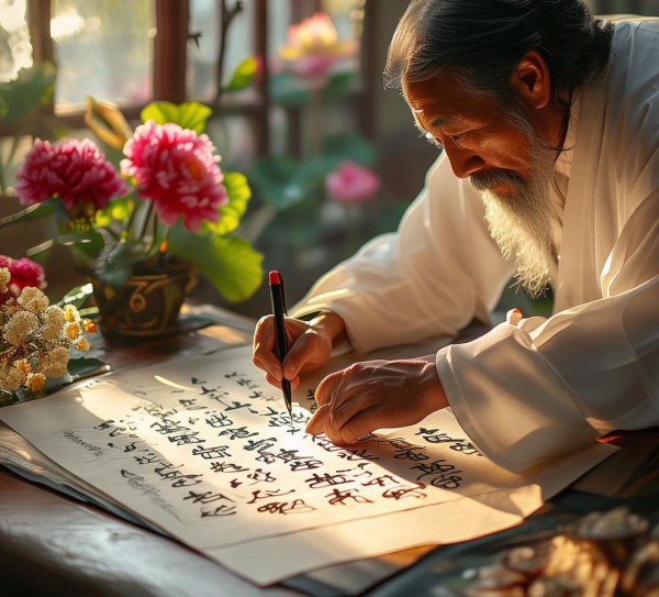 翰墨飘香绘梦未来——书法作品中的美好生活愿景