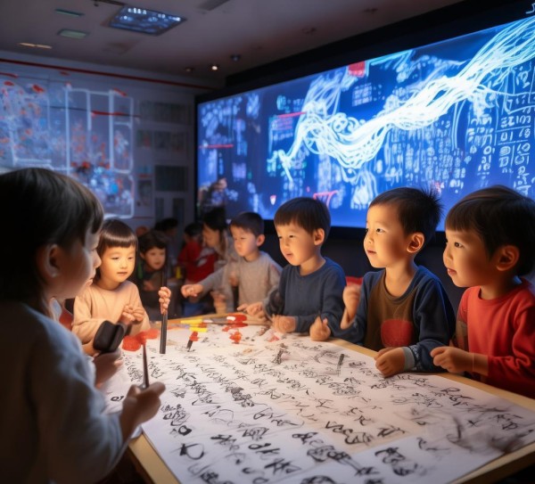 数字化助力书法教育，儿童书法之美探索之旅