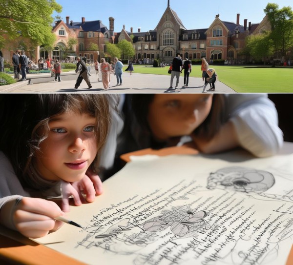 探索大学生活之美，英语书法的启迪之旅