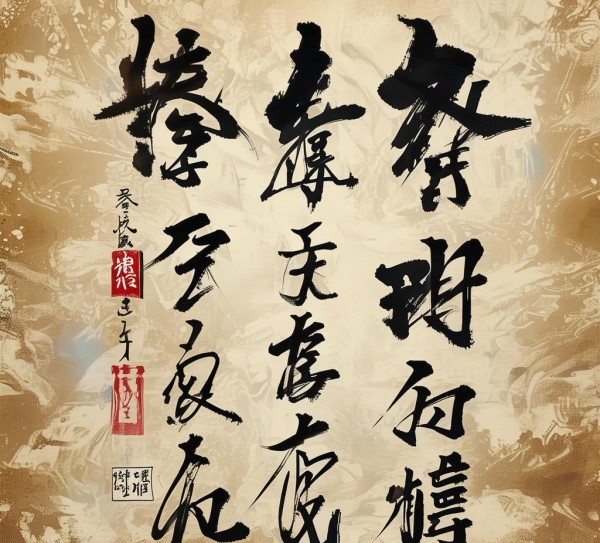 岳飞满江红书法动态图，跨越时空的书法艺术再现