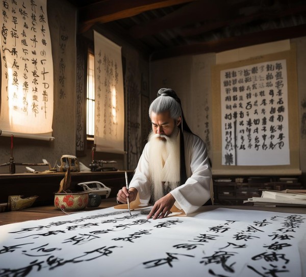 全育书法艺术，匠心独运，新动向纷呈