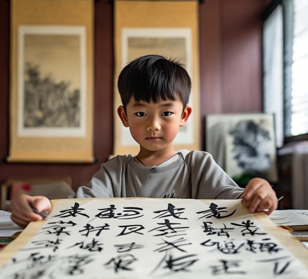 传承与创新，五年级行书书法作品赏析