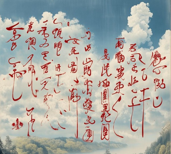 行云流水，满江红行草书法艺术赏析