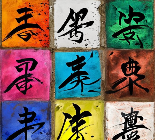 穿越时空，九宫格书法动态艺术新风尚