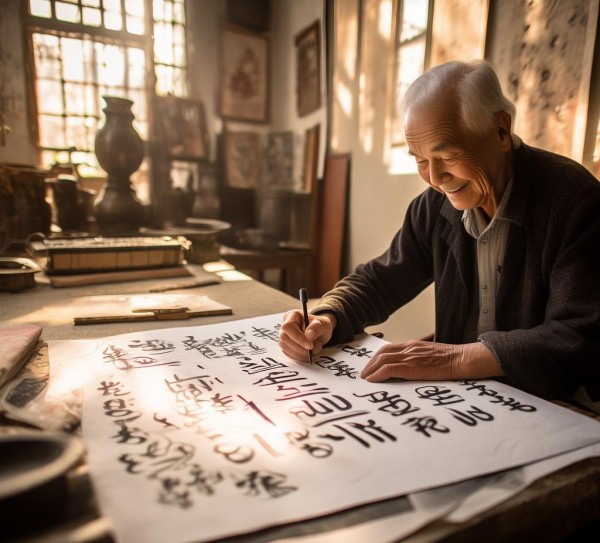 书法与人生，探寻书法作品中的幸福生活智慧