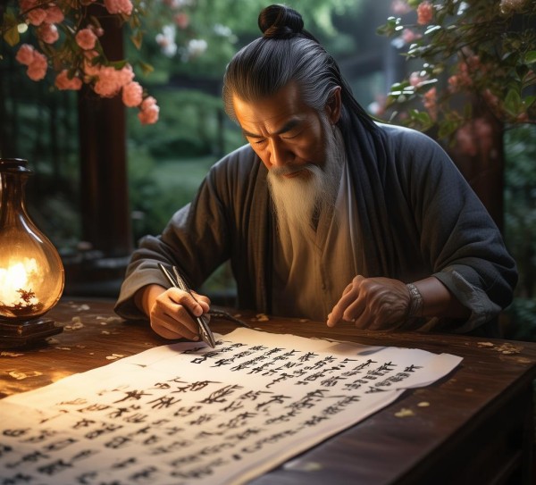 古韵流香，人民美好生活古诗硬笔书法赏析